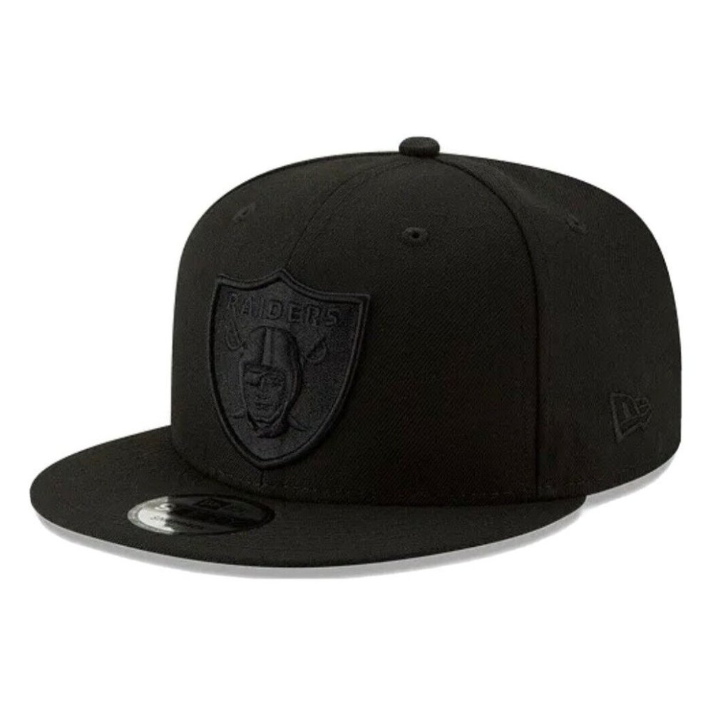 59FIFTY Las Vegas Raiders New Era NFL Adjustable Snapback Hat Cap Black Football